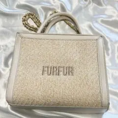 FURFUR ショルダーバッグ ベージュのサムネイル