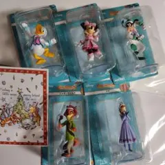 ディズニークリスマスオーナメント　ハッピーくじ　5個まとめ売り