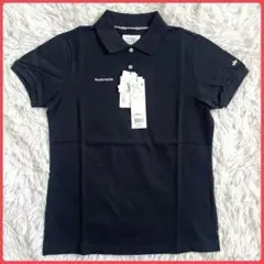 新品 未使用品 パーリーゲイツ ポロシャツ ストレッチ ネイビー サイズ0 S
