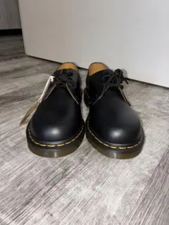 ドクターマーチン　3ホール　UK7 26cm ブラック　レザー　美品　箱付き