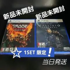 【新品】ギアーズオブウォー リローデッド & カリストプロトコル