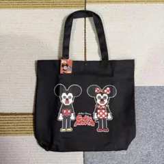 非売品　キュービックマウス　トートバッグ　アミューズメント　ミッキー　ミニー
