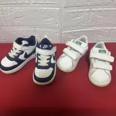 NIKE コートボローLOW2/ adidas スタンスミス　2足セット