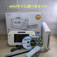 Wii Uベーシックセット、8GB、白 Wiiリモコンプラス追加パック黒