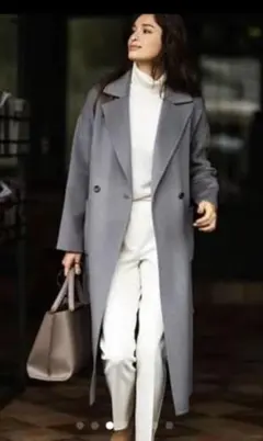 PLST ウールリバーコート S