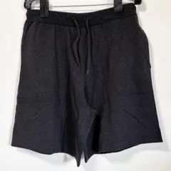 ジェラートピケオム ハーフパンツ チャコールグレー M