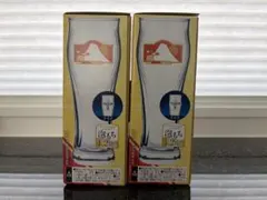 【新品・未使用】プレミアムモルツ 富士山グラス 2個セット＋おまけ 翠グラス