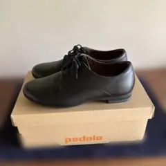 pedala ペダラ レザーシューズ ブラック　22.5のサムネイル