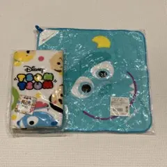 ディズニー　フェイスタオル　ループタオル