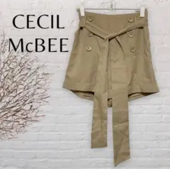 【CECILMcBEE】セシルマクビー♡ベルト紐付き M ボタン M