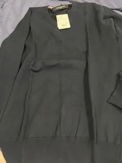 ナノユニバース　メンズ　Vネック　長袖　M