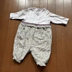 【即購入可】コムサフォセット　ロンパース　50〜70サイズ　花柄　綿100