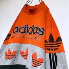超レア デサント 日本製 adidas マルチ スウェット トレーナー