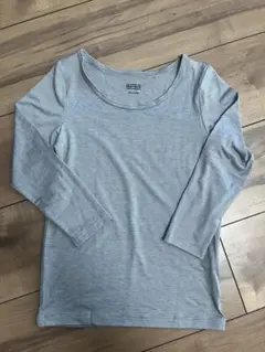 【未使用品】ユニクロ　ヒートテックUネックT（九分袖）