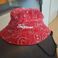 SUPREME バンダナ柄 バケットハット 2025年最新】supreme バンダナ ハットの人気アイテム - メルカリ