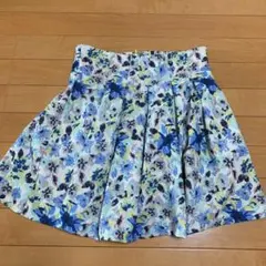 フレアスカート 花柄スカート