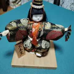 新品、未使用品】五月人形 御所人形 武蔵 大峰作 - メルカリ