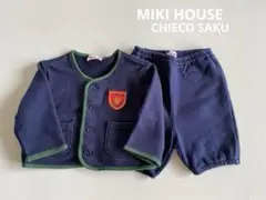 ミキハウス チエコサク 80〜85サイズ ベビーフォーマル セットアップ 美品