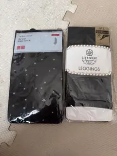 レギンス＆タイツ 2足セット ユニクロ