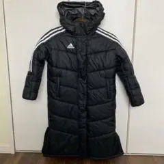 adidas ブラック ベンチコート 130サイズ