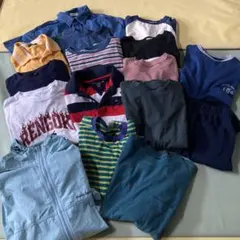 男の子まとめ売り モンベル ユニクロエアリズムパジャマ 140cm春夏ワッフルt