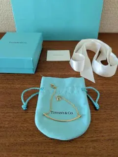 専用 ティファニー T スマイル ブレスレット 18K イエローゴールド