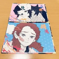 鬼滅の刃 フェア 錆兎 真菰 アートカードコレクション ジャンプショップ セット