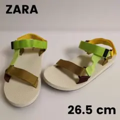 [新品♡未使用] ZARA マルチカラー テクニカル サンダル 26.5 cm