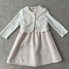 入学式　ワンピース&カーディガン