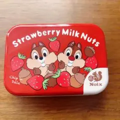 チップとデール ストロベリーミルク缶