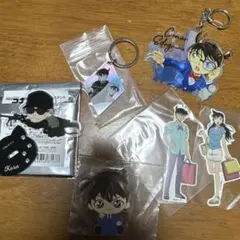 名探偵コナン グッズセット アクリルキーホルダー ステッカー アクリルスタンド