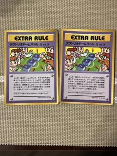 ポケモンカードゲーム EXTRA RULE 2枚セット - メルカリ