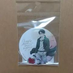 進撃の巨人 バースデー 缶バッジ MAPPA展 リヴァイ