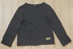 キッズ ネイビー カーディガン 110cm