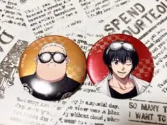 サカモトデイズ メディコス レーサー 缶バッジ 坂本太郎 南雲