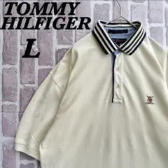 TOMMYHILFIGER トミーヒルフィガー エンブレム　ポロシャツ　シャツ