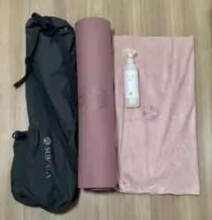 SUKARA3点セット ヨガマット ヨガラグ ヨガマットケース ラバ LAVA