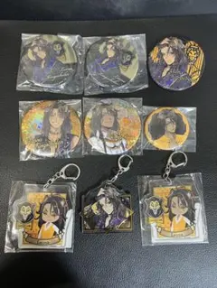 ツイステッドワンダーランド【レオナ・キングスカラー】缶バッジ&キーホルダーセット