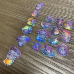 (73)おすそ分け シール 食べ物 飲み物 スイーツ パッケージ 韓国