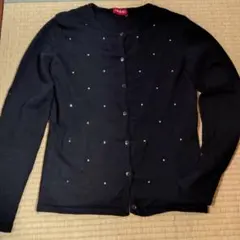 INGNI スパンコール付き ブラックカーディガン