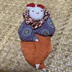 古布小物店　閉店の為出品　紫色と青色の着物の人形　創作人形 2026年最新】古布人形の人気アイテム - メルカリ