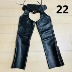 KADOYA カドヤ 本革 レザーチャップス バイカーパンツ 牛革のサムネイル