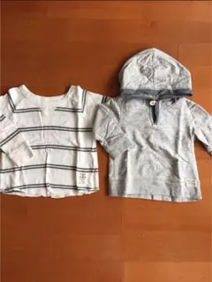 GAP長袖Tシャツ＆長袖パーカー２点セット♪