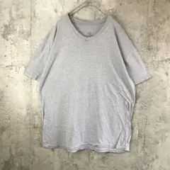 B1926古着　Tシャツ グレー　無地　90s Y2K