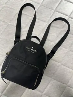 kate spade リュック・黒