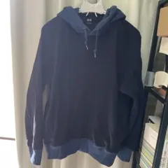 UNIQLO ネイビー スウェットプルパーカ Lサイズ