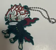 ダンダダン　オカルン　ラバーストラップ　キーホルダー　でふぉラバ！