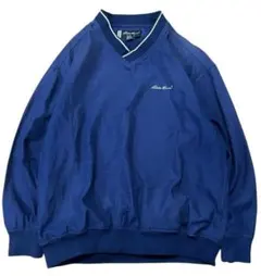 EBTEK Eddie Bauer フロントロゴ ナイロンプルオーバー
