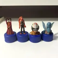 ペプシ　PEPSI スターウォーズ　ボトルキャップ　4種セット