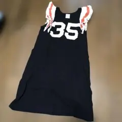 DENIM DUNGAREEノースリーブワンピース サイズ140